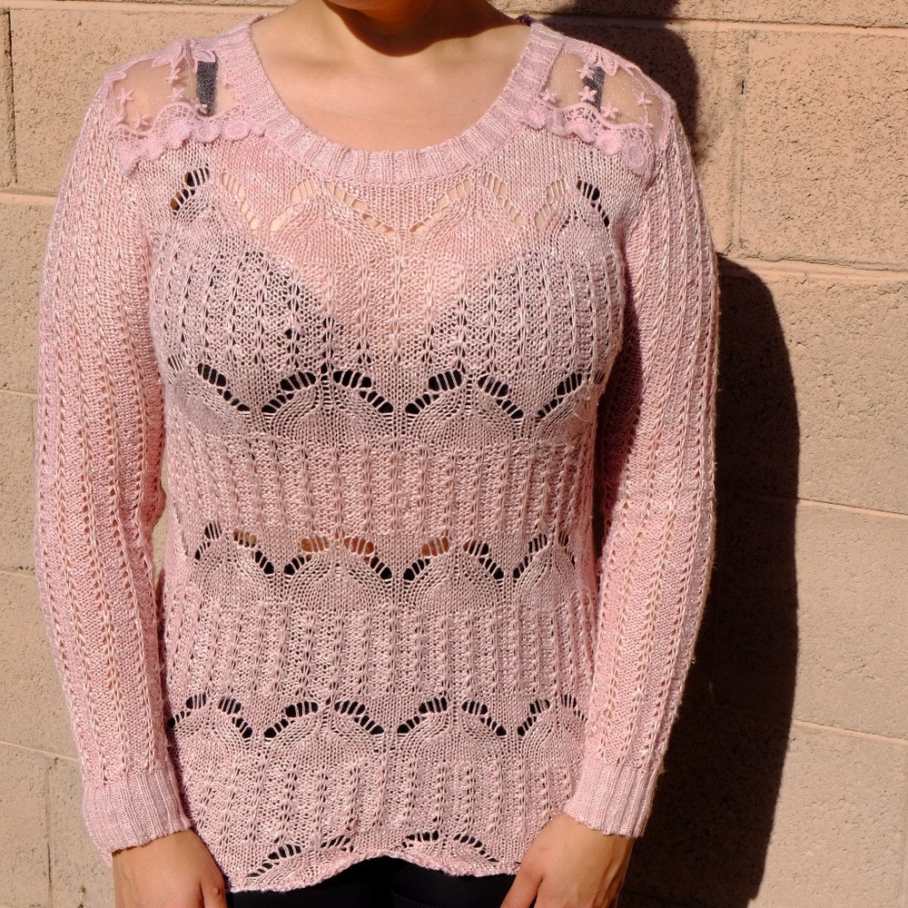 see-through long sleeve